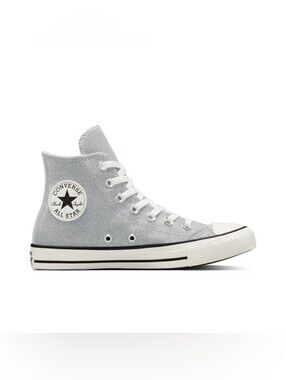 NWT Converse Chuck Taylor Sparkle High-Top Lace-Up Sneakers, Size W8.5 M6.5